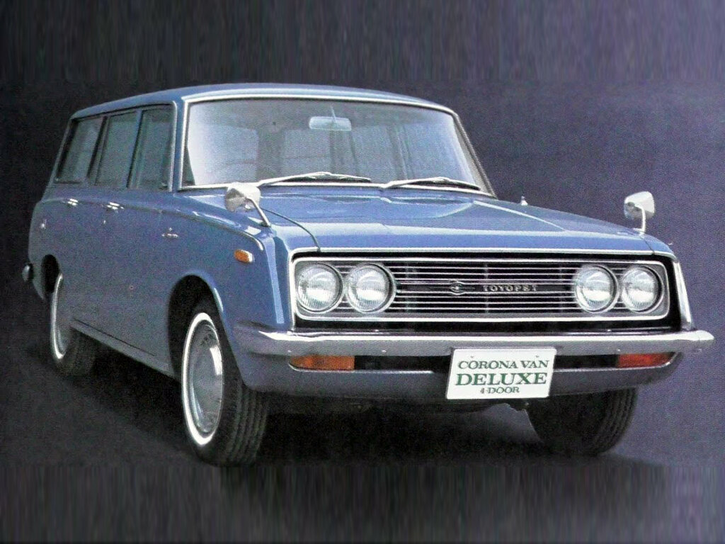 Toyota Corona 3 поколение, 2-й рестайлинг, универсал (06.1967 - 01.1970)